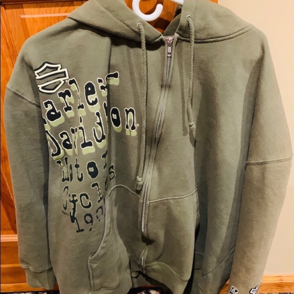 Harley Davidson XXL Full Zip Hoodie